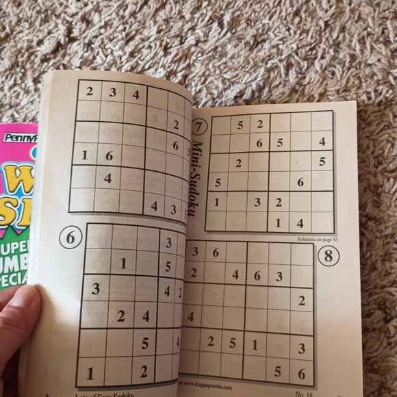 Lot of 2 puzzle books - word search and sudoku - Garfield - Picture 3 of 4